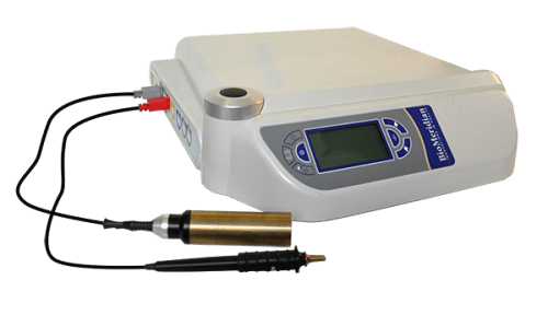 Biomeridian electrodermal screening device