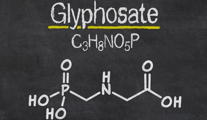 glyphosate in food - chemical composition of glyphosate diagram