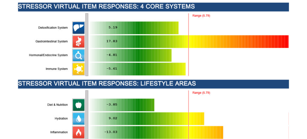 balance categories report page sample