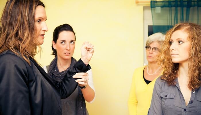 group doing constellation therapy for emotional wellness