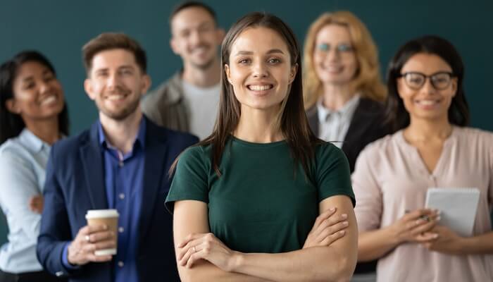 happy employees - 4 day work week concept