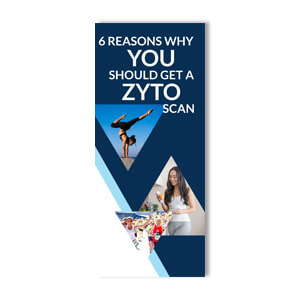 6 reasons why you should get a zyto scan folded brochure thumbnail