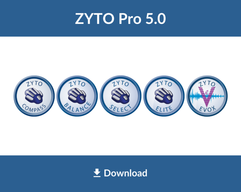 click to download zyto pro 5.0 software