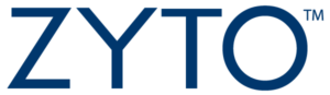 zyto blue logo on transparent background